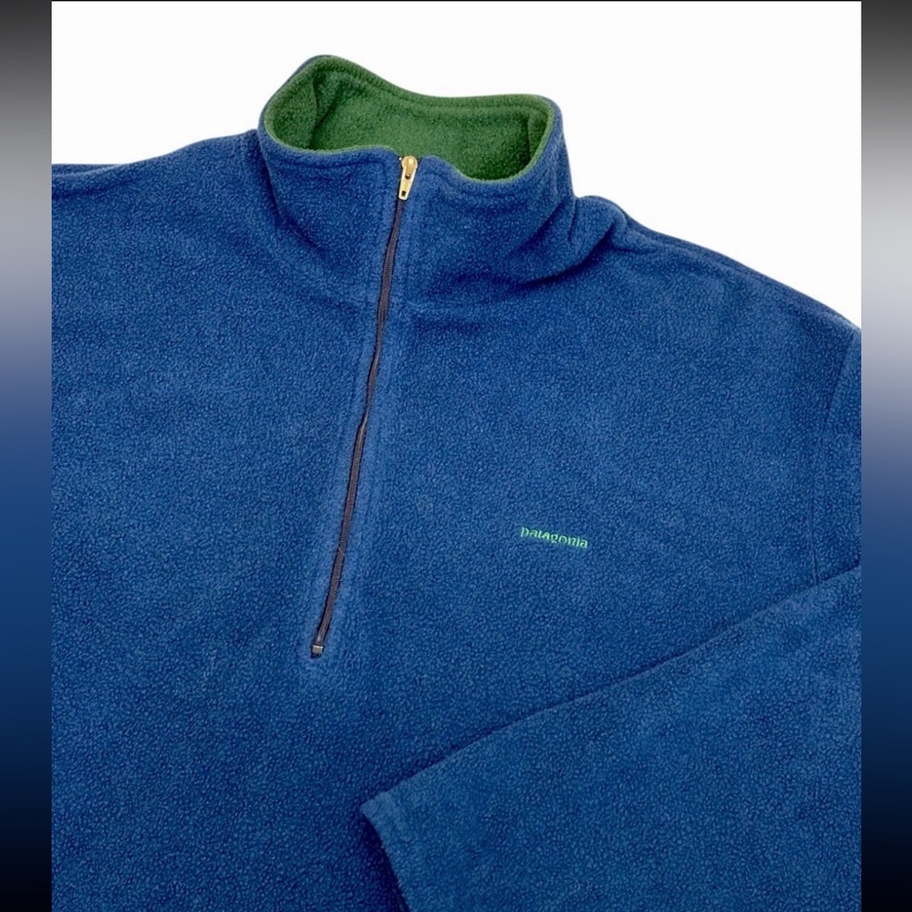 Vintage Patagonia Pullover Sweater Mens Medium Capilene Fleece USA 90s Outdoors